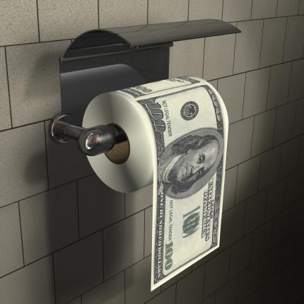 Papier Toilette Dollar